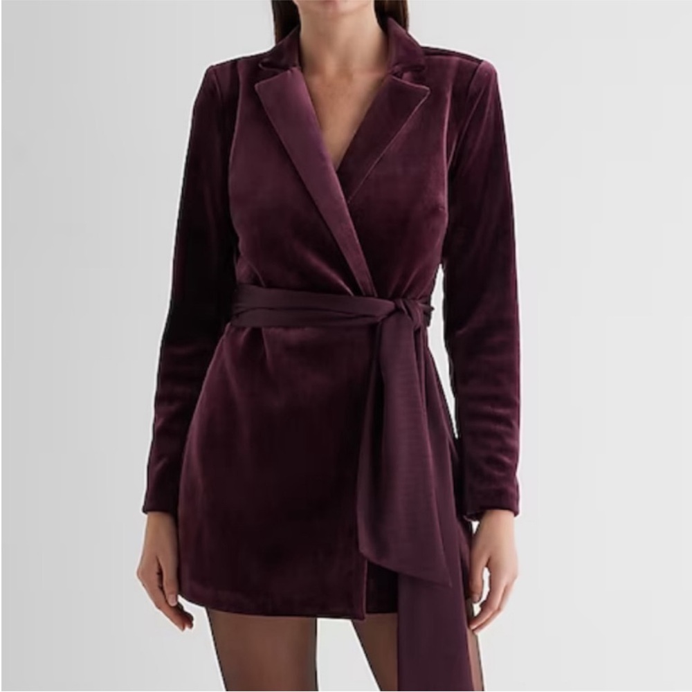 Express velvet romper NWT